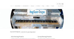Desktop Screenshot of amybauerdesigns.com